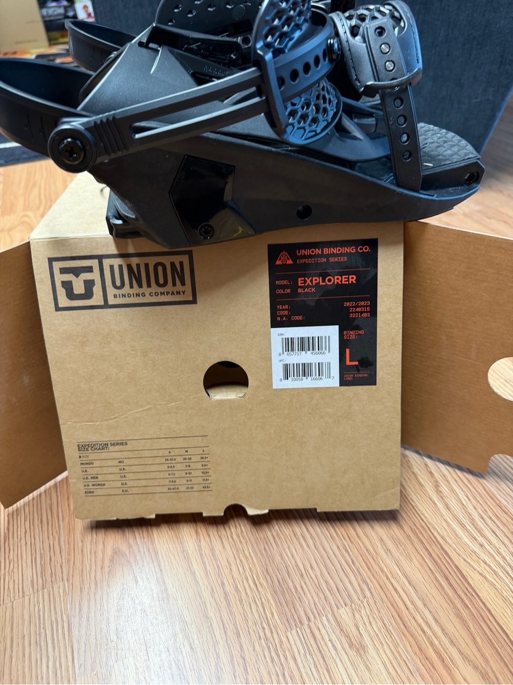 Explorer Snowboard Bindings - Black